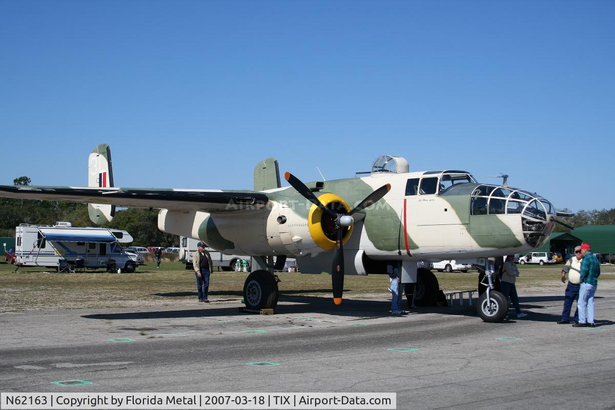 N62163, 1944 North American B-25J Mitchell Mitchell C/N 108-47451, B-25