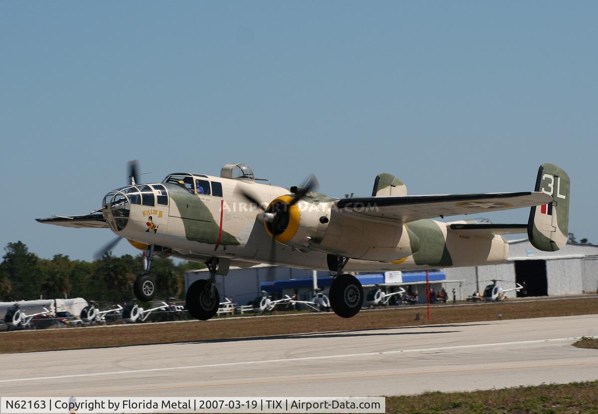 N62163, 1944 North American B-25J Mitchell Mitchell C/N 108-47451, B-25