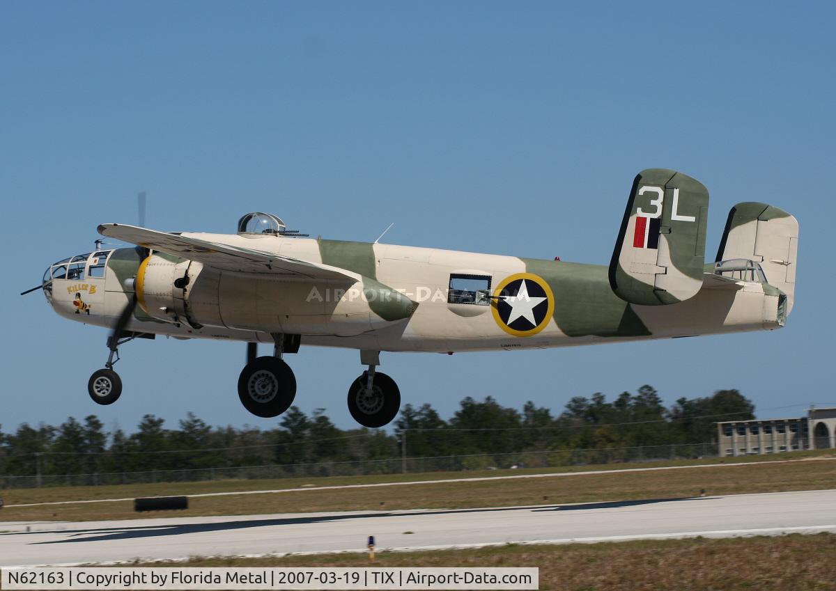 N62163, 1944 North American B-25J Mitchell Mitchell C/N 108-47451, B-25