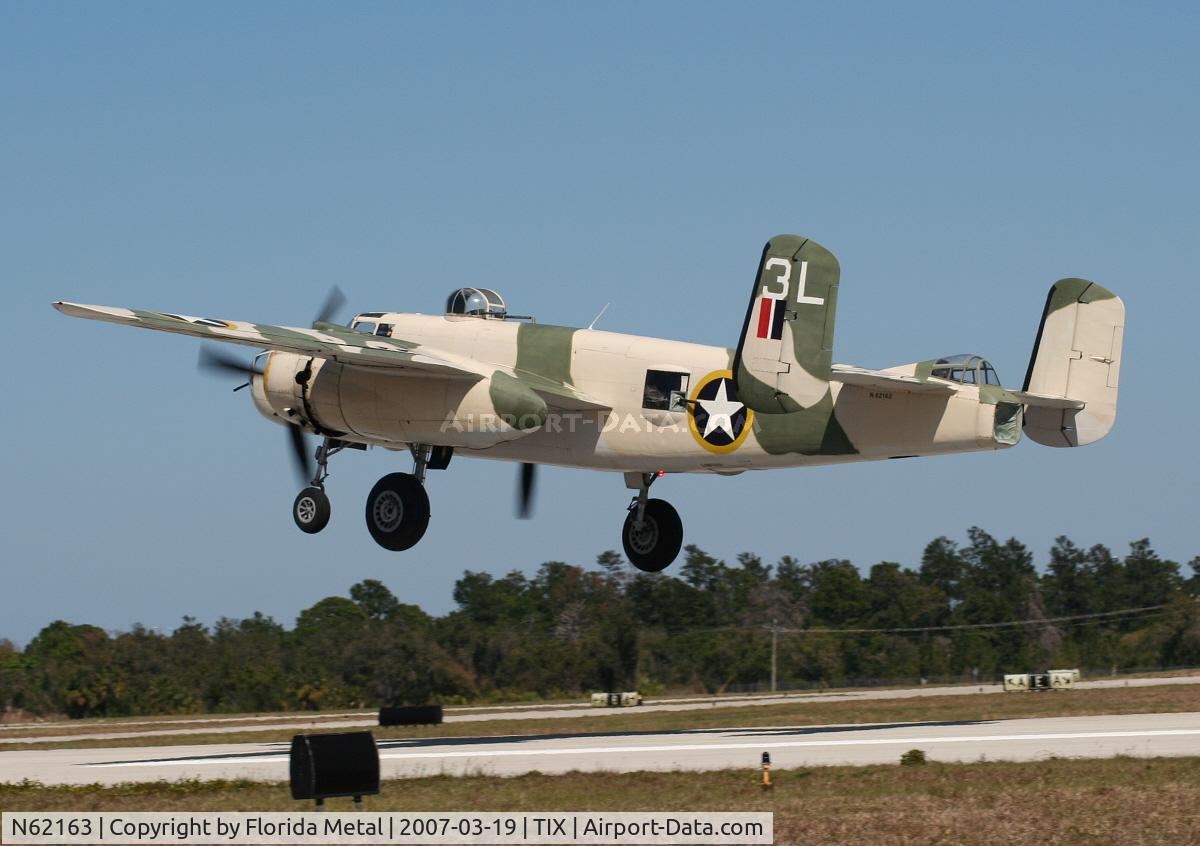 N62163, 1944 North American B-25J Mitchell Mitchell C/N 108-47451, B-25