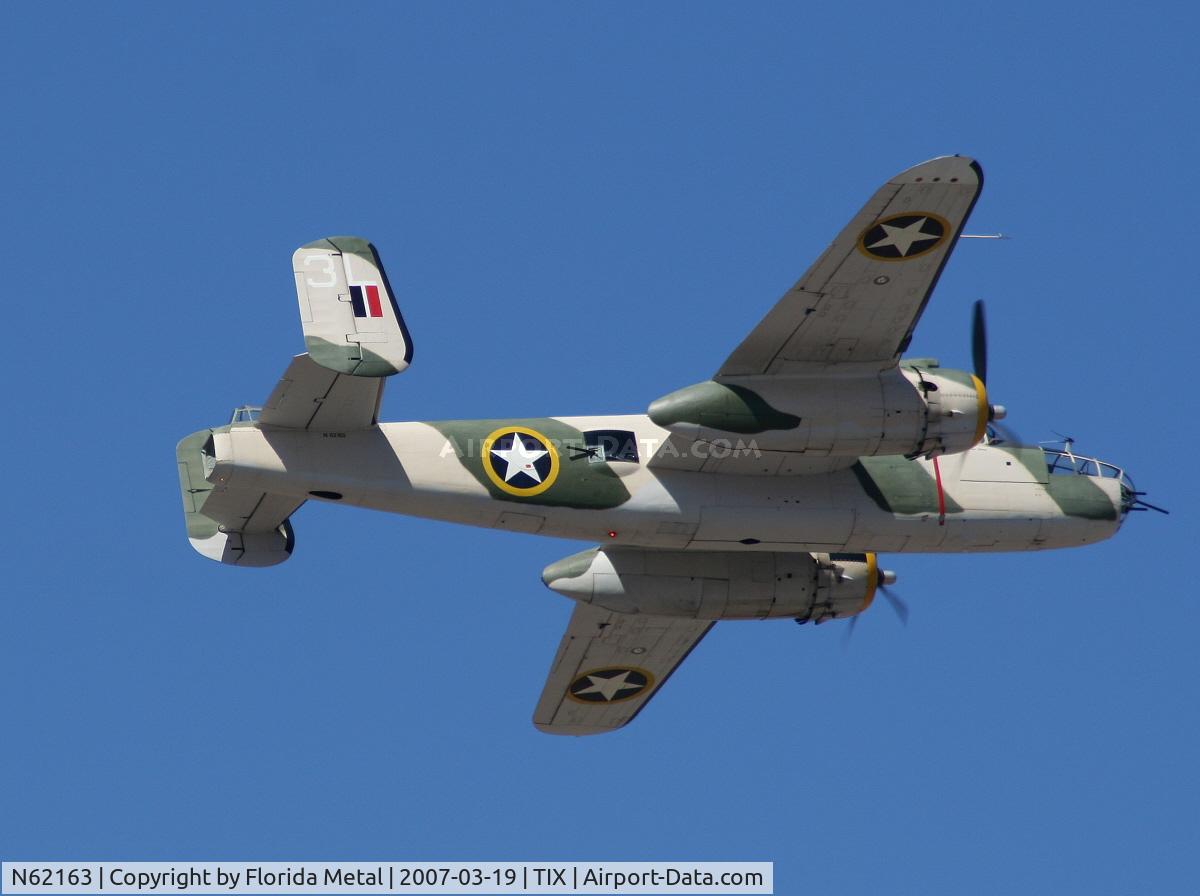 N62163, 1944 North American B-25J Mitchell Mitchell C/N 108-47451, B-25