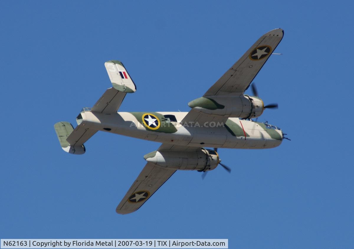 N62163, 1944 North American B-25J Mitchell Mitchell C/N 108-47451, B-25