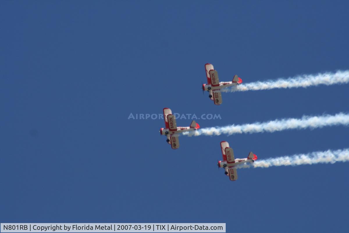 N801RB, 1943 Boeing A75N1 (PT17) C/N 75-4688, Red Baron