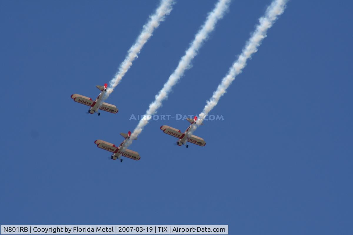 N801RB, 1943 Boeing A75N1 (PT17) C/N 75-4688, Red Baron