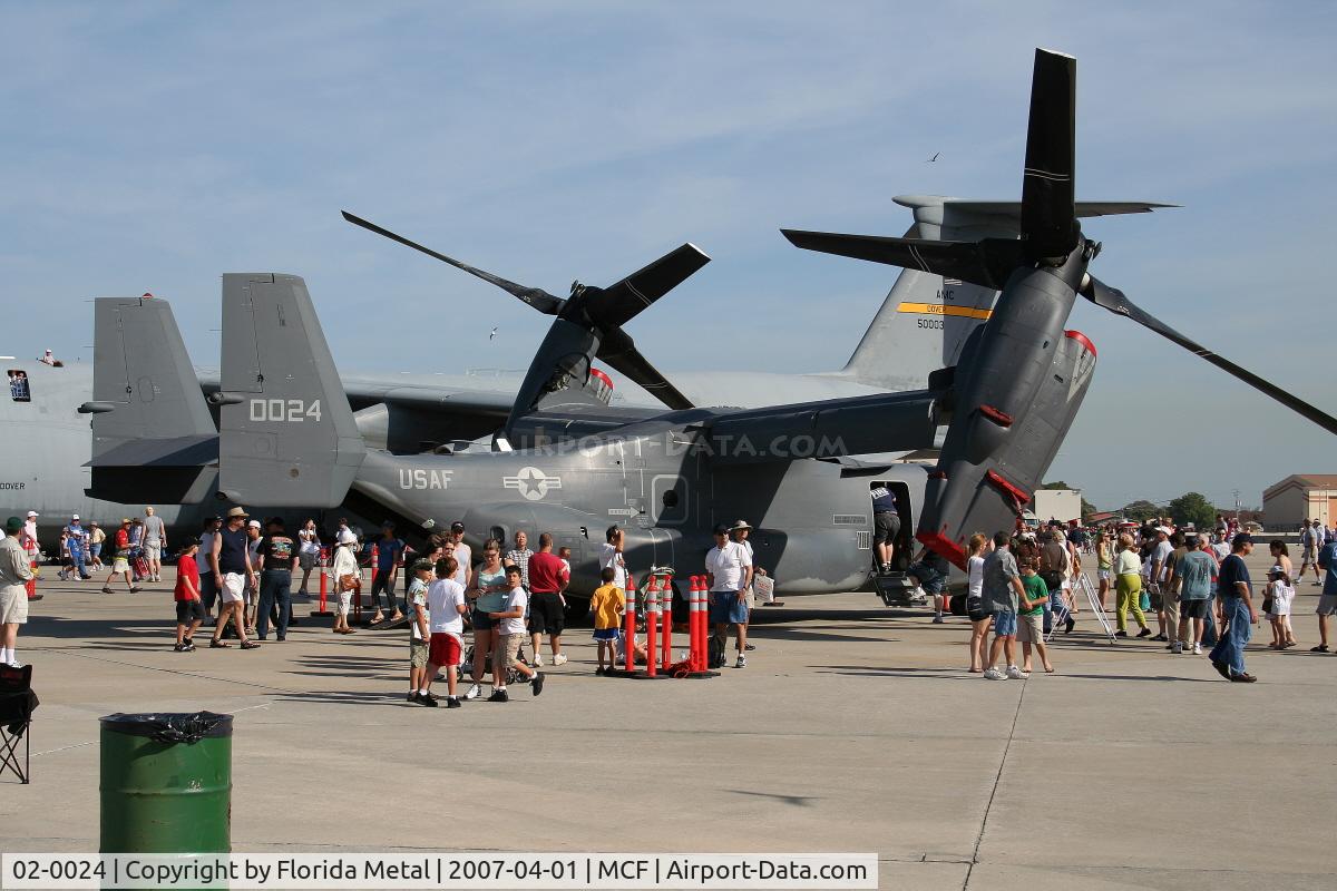 02-0024, 2002 Bell-Boeing CV-22B Osprey C/N D1005, CV-22