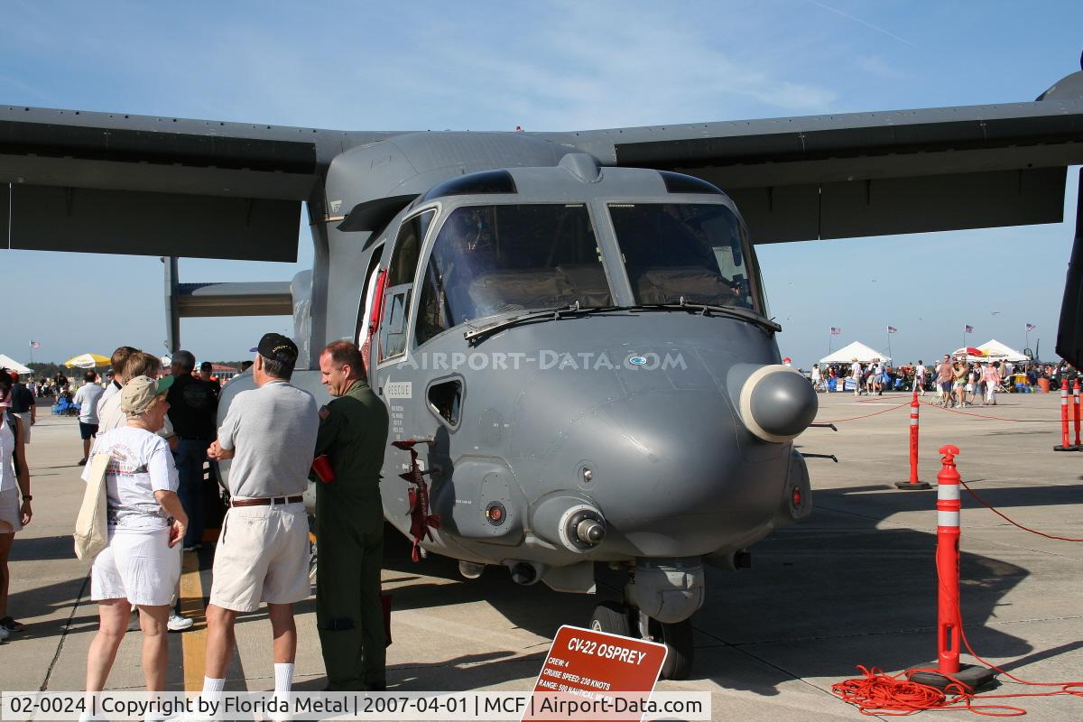 02-0024, 2002 Bell-Boeing CV-22B Osprey C/N D1005, CV-22
