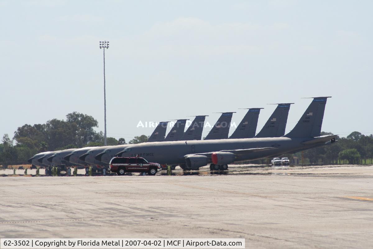 62-3502, 1962 Boeing KC-135R Stratotanker C/N 18485, KC-135