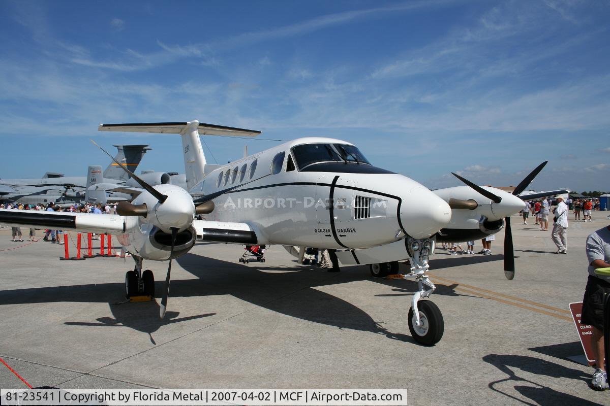 81-23541, 1981 Beech RC-12D Huron C/N BP-022, RC-12