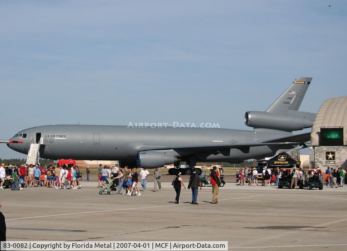83-0082, 1983 McDonnell Douglas KC-10A Extender C/N 48223, KC-10