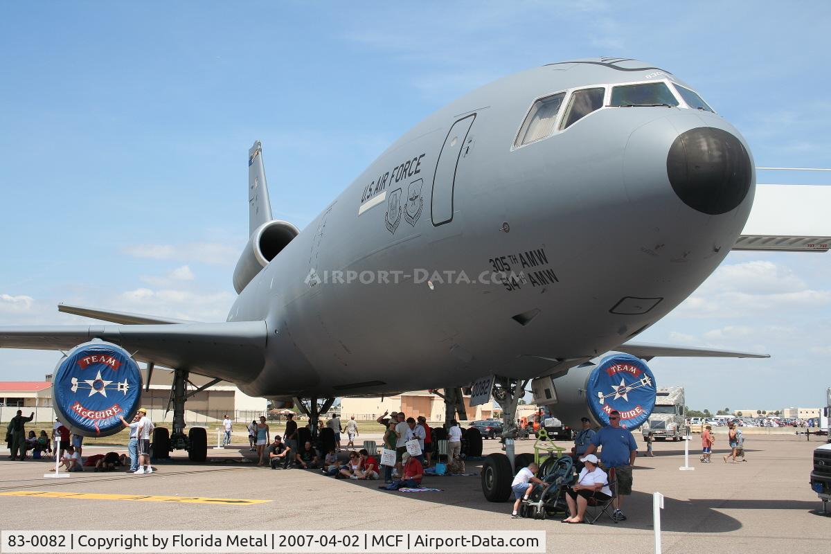 83-0082, 1983 McDonnell Douglas KC-10A Extender C/N 48223, KC-10