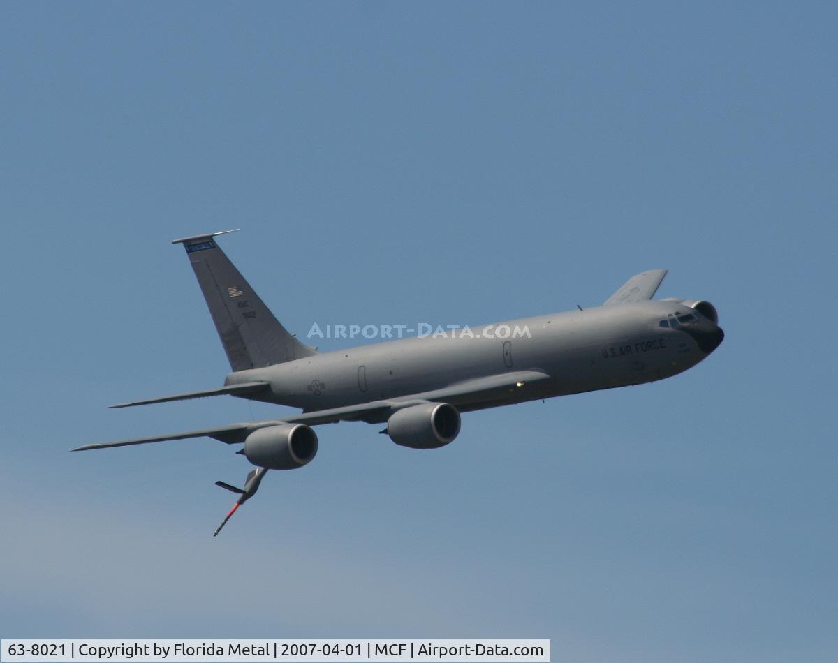 63-8021, 1963 Boeing KC-135R Stratotanker C/N 18638, KC-135