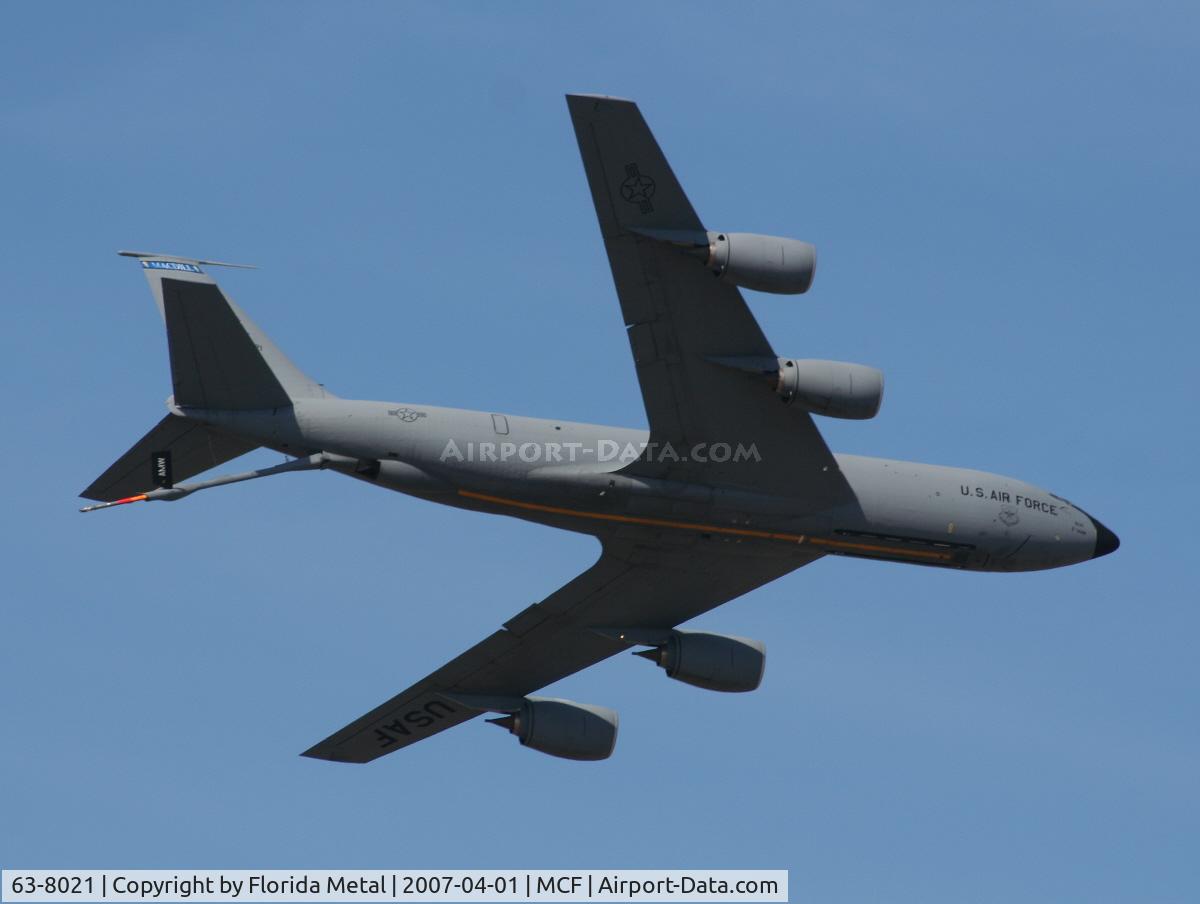63-8021, 1963 Boeing KC-135R Stratotanker C/N 18638, KC-135