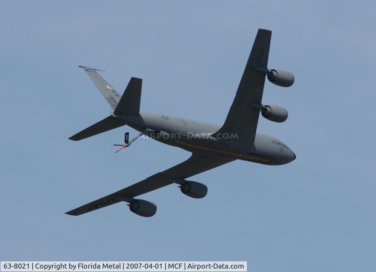 63-8021, 1963 Boeing KC-135R Stratotanker C/N 18638, KC-135