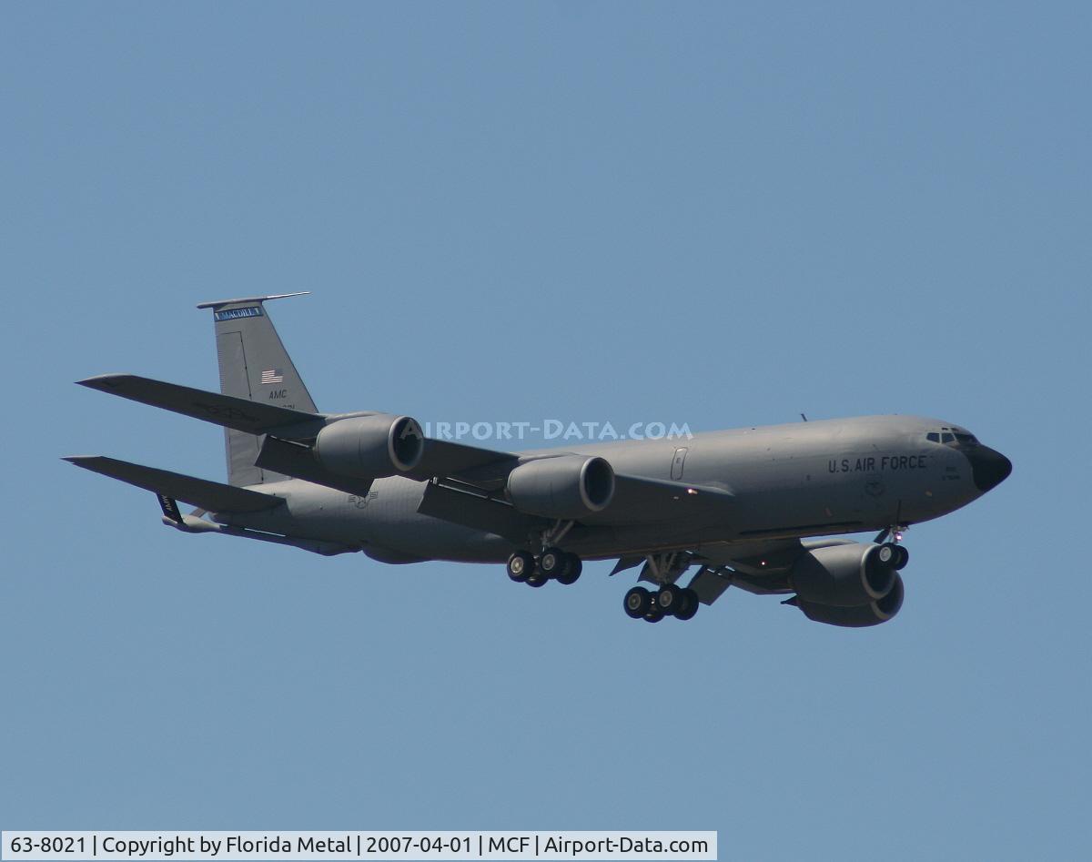 63-8021, 1963 Boeing KC-135R Stratotanker C/N 18638, KC-135