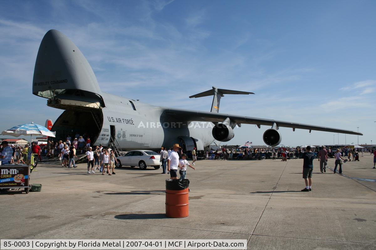 85-0003, 1985 Lockheed C-5M Super Galaxy C/N 500-0089, C-5B