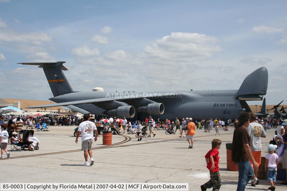 85-0003, 1985 Lockheed C-5M Super Galaxy C/N 500-0089, C-5B
