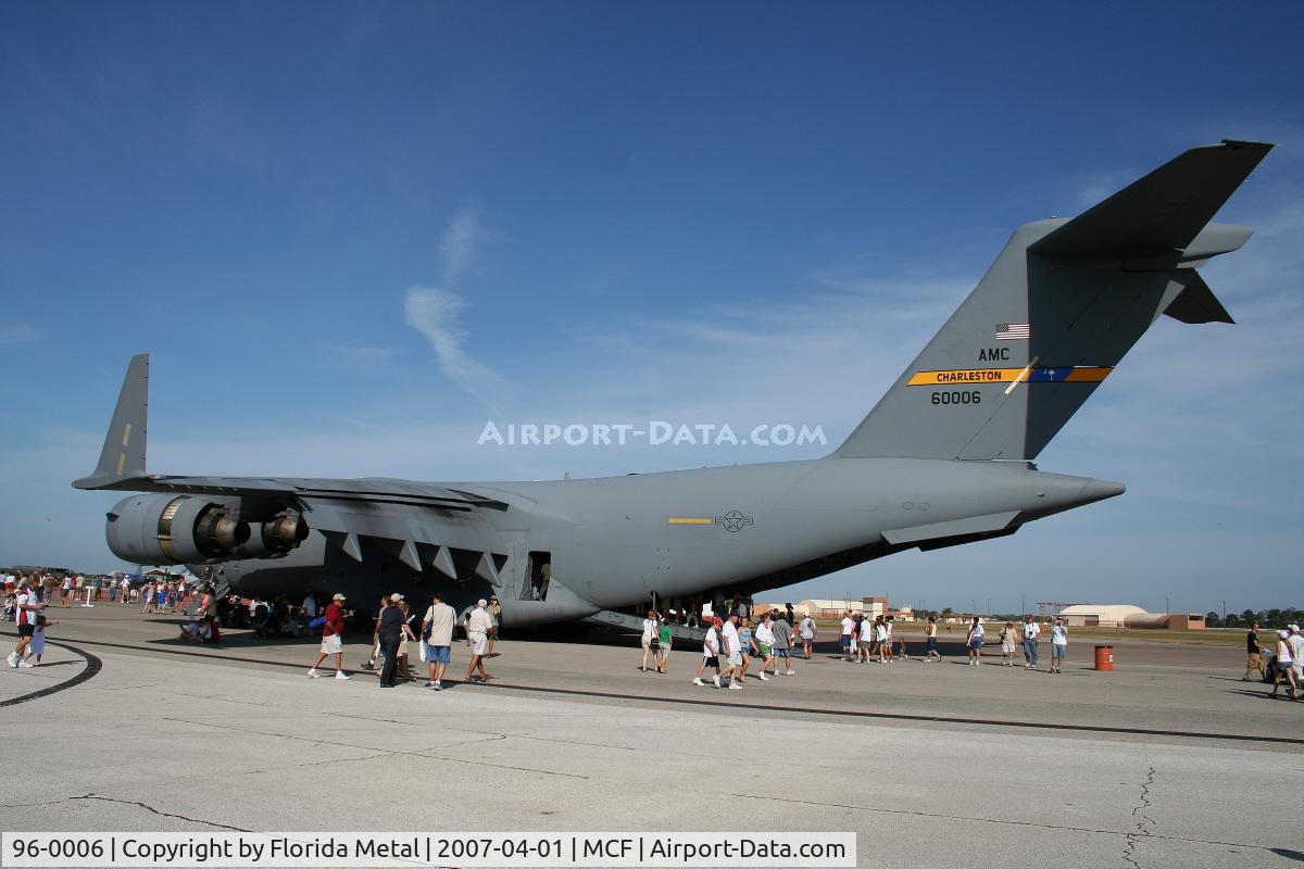96-0006, 1996 McDonnell Douglas C-17A Globemaster III C/N P-38, C-17
