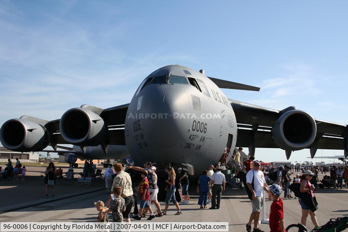 96-0006, 1996 McDonnell Douglas C-17A Globemaster III C/N P-38, C-17A