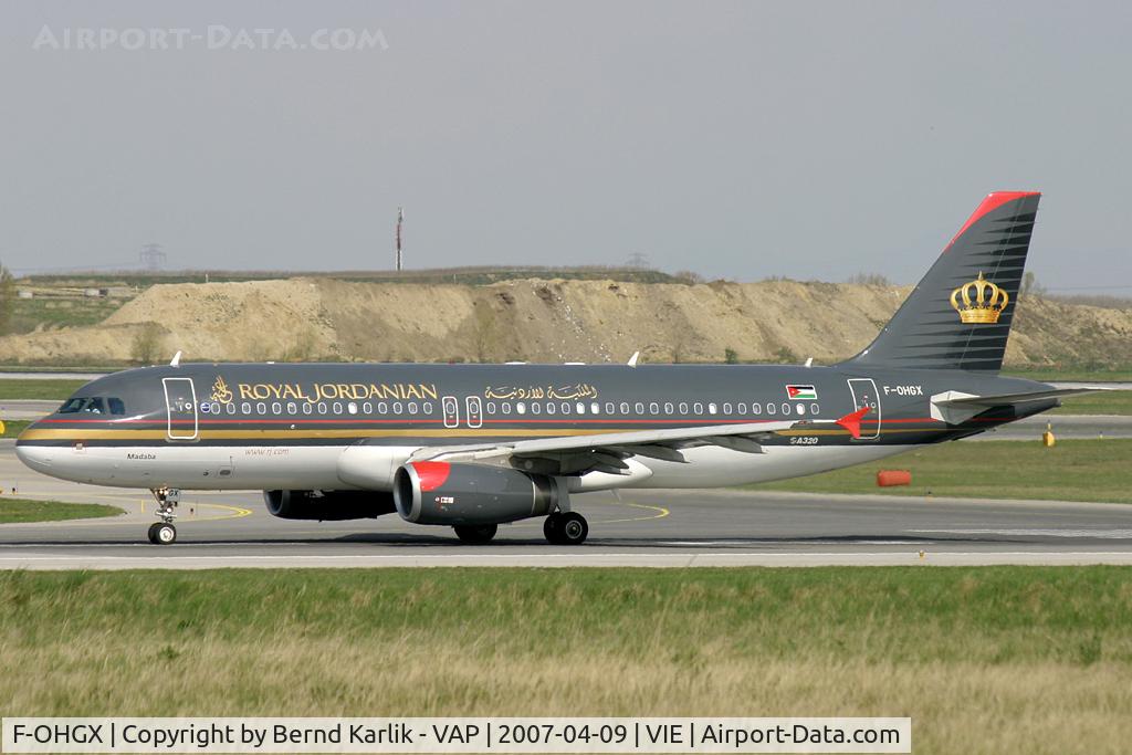 F-OHGX, 2006 Airbus A320-232 C/N 2953, Royal Jordanian Airbus A320