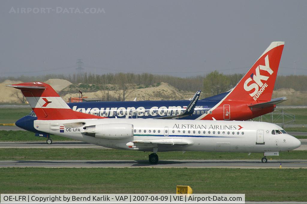 OE-LFR, 1996 Fokker 70 (F-28-0070) C/N 11572, Austrian Fokker 70