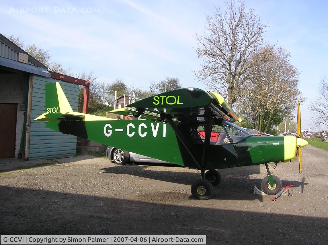 G-CCVI, 2004 Zenair STOL CH-701 SP C/N PFA 187-14181, Zenair CH701 at Bickmarsh airfield