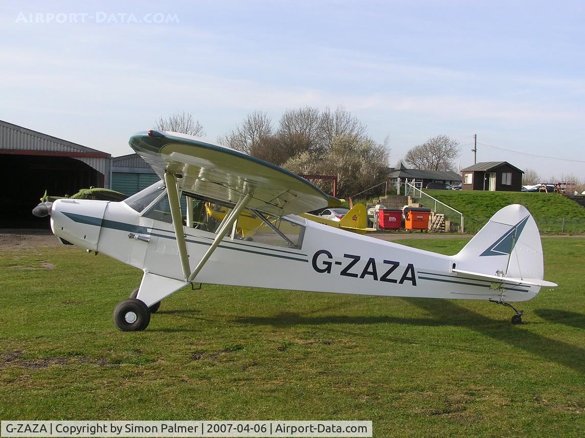 G-ZAZA, 1952 Piper L-18C Super Cub (PA-18-95) C/N 18-2041, Piper PA-18 Super Cub at Bickmarsh airfield