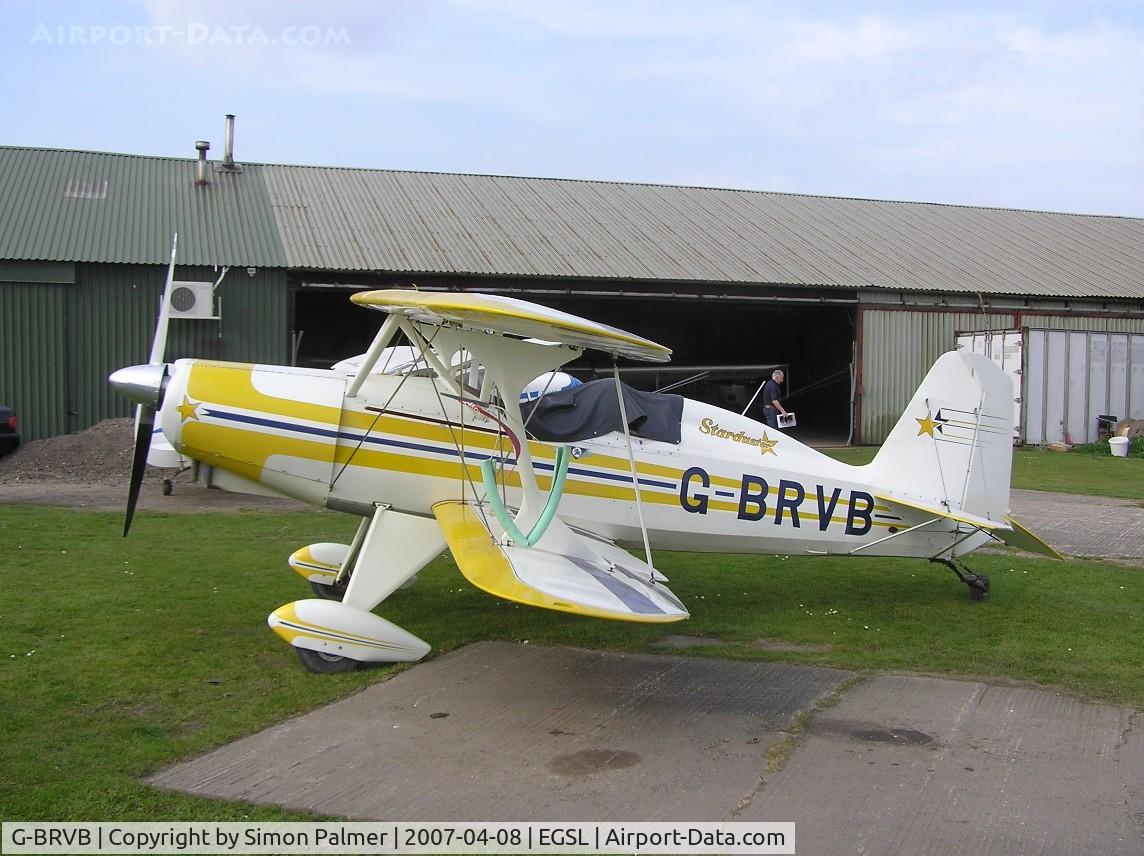 G-BRVB, 1985 Stolp SA-300 Starduster Too C/N 409, Starduster at Andrewsfield