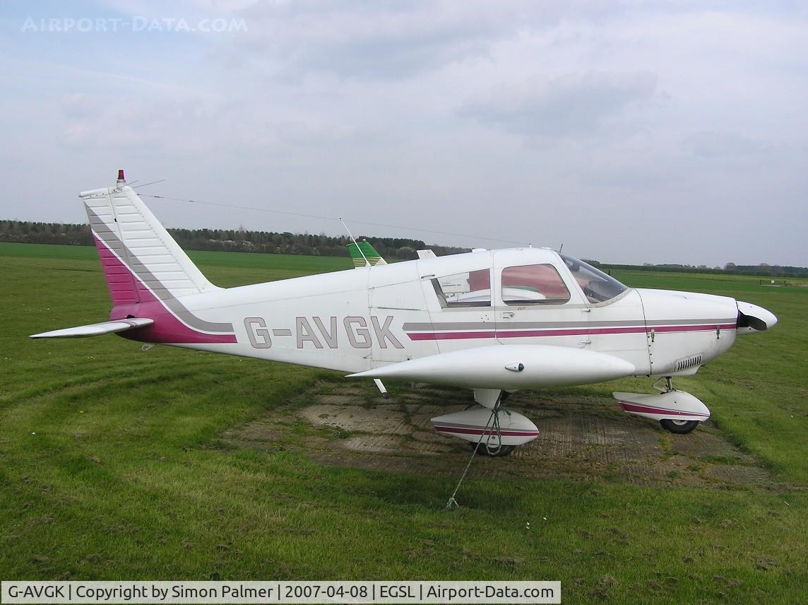 G-AVGK, 1966 Piper PA-28-180 Cherokee C/N 28-3639, Cherokee 140
