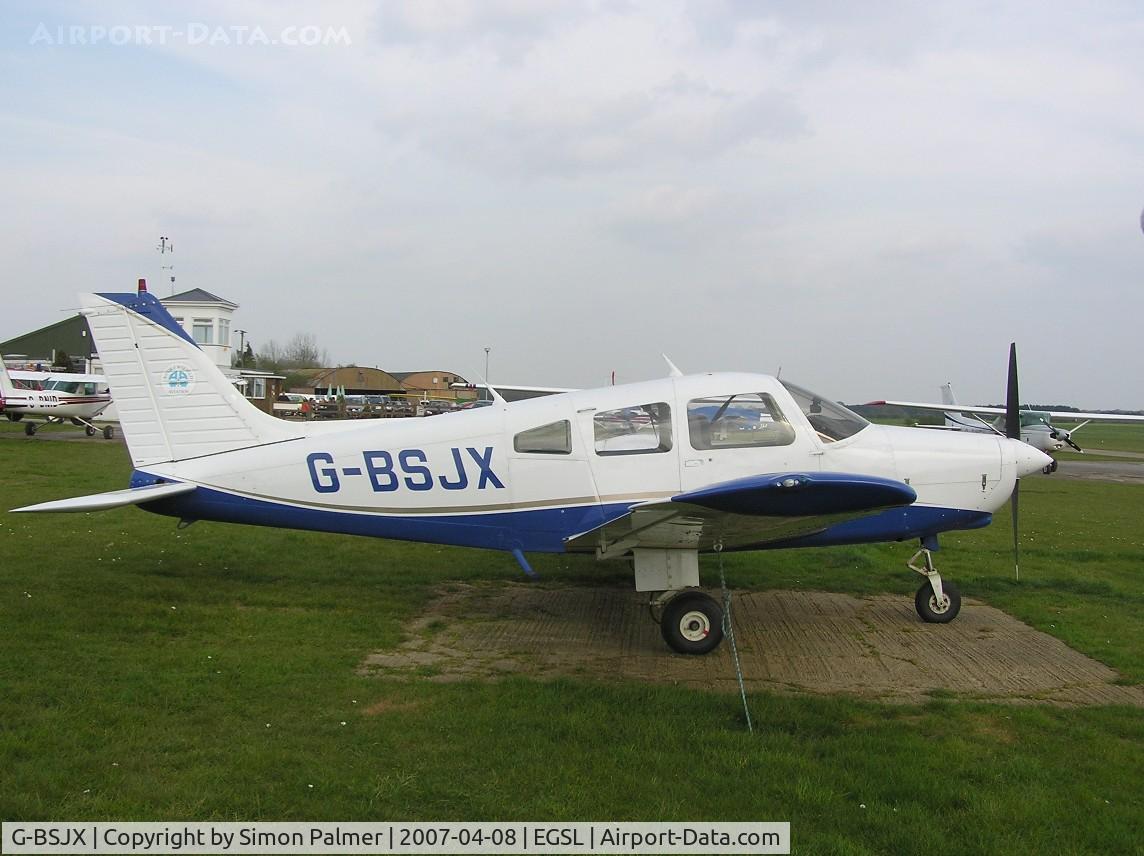 G-BSJX, 1981 Piper PA-28-161 Cherokee Warrior II C/N 28-8216084, PA28-161