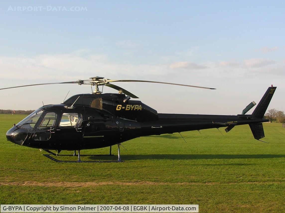 G-BYPA, 1986 Aerospatiale AS-355F-2 Ecureuil 2 C/N 5348, AS355 Ecureuil 2 at Sywell