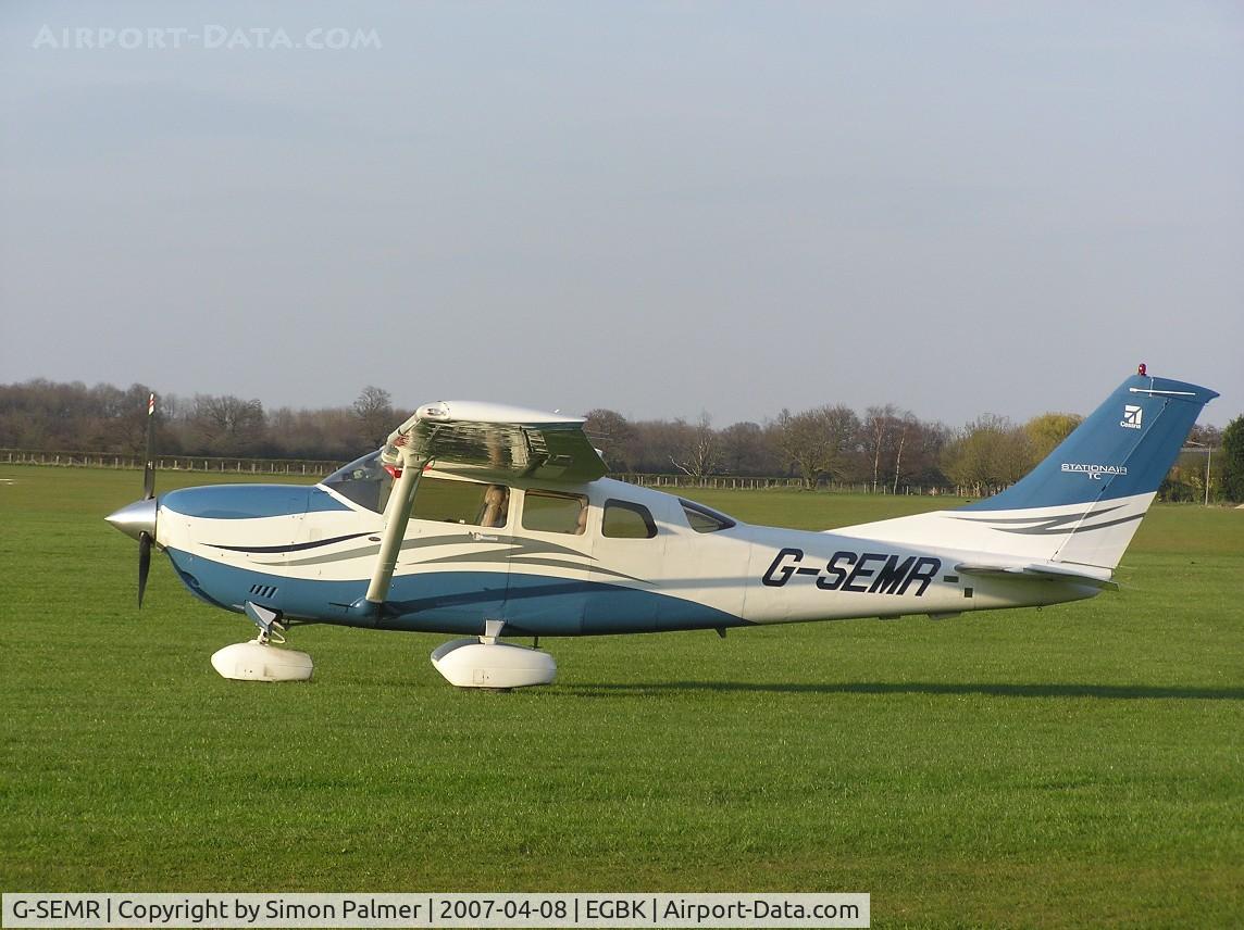 G-SEMR, 2006 Cessna T206H Turbo Stationair C/N T206-08669, Cessna 206 Stationair at Sywell on Easter Sunday