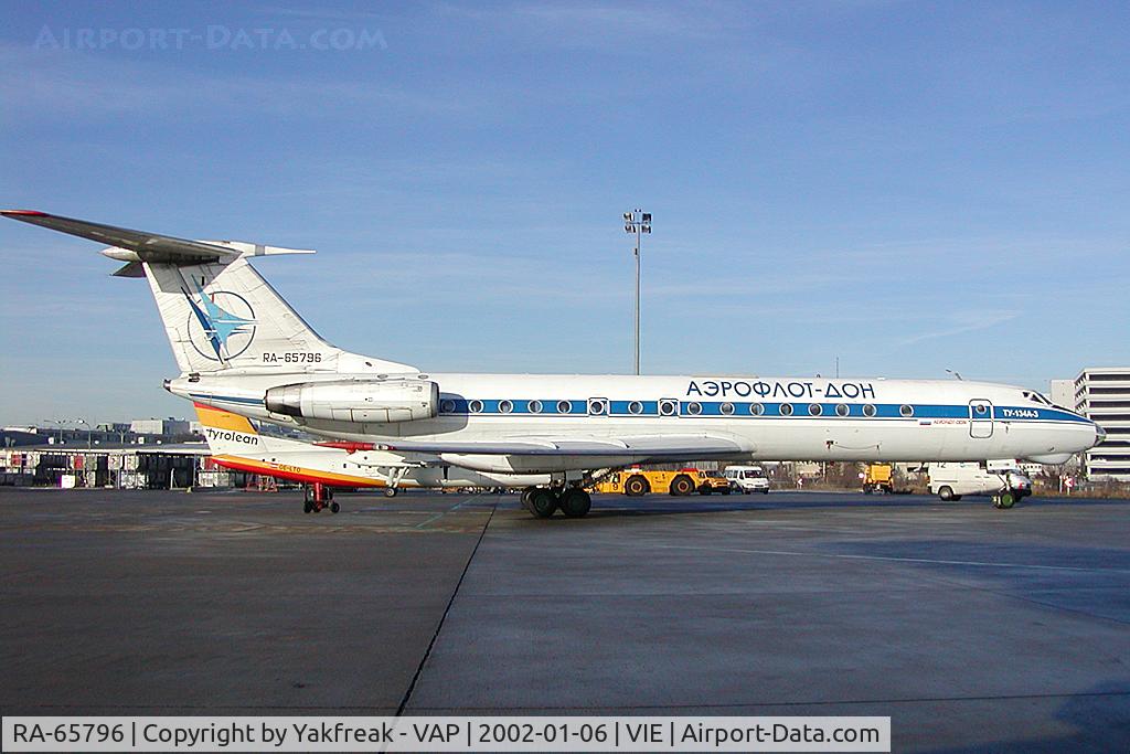 RA-65796, 1979 Tupolev Tu-134A C/N 63150, Donavia Tupolev 134