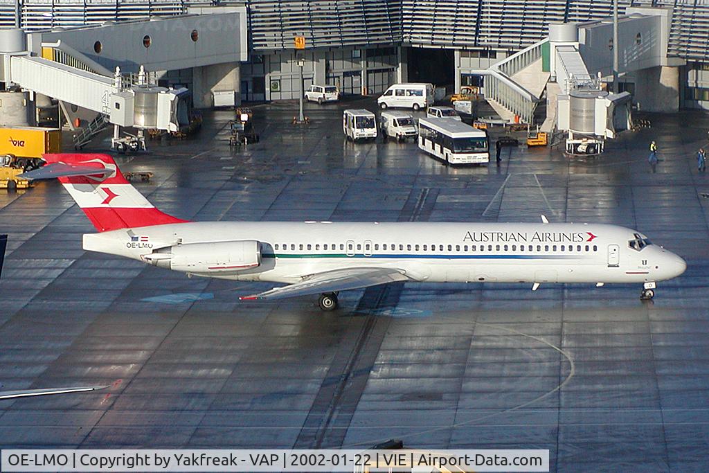 OE-LMO, 1990 McDonnell Douglas MD-87 (DC-9-87) C/N 49888, Austrian Airlines MD87