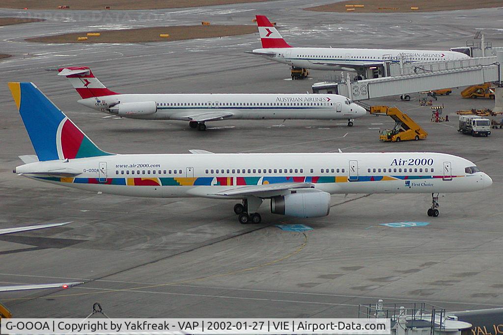 G-OOOA, 1987 Boeing 757-28A C/N 23767, Air 2000 Boeing 757-200