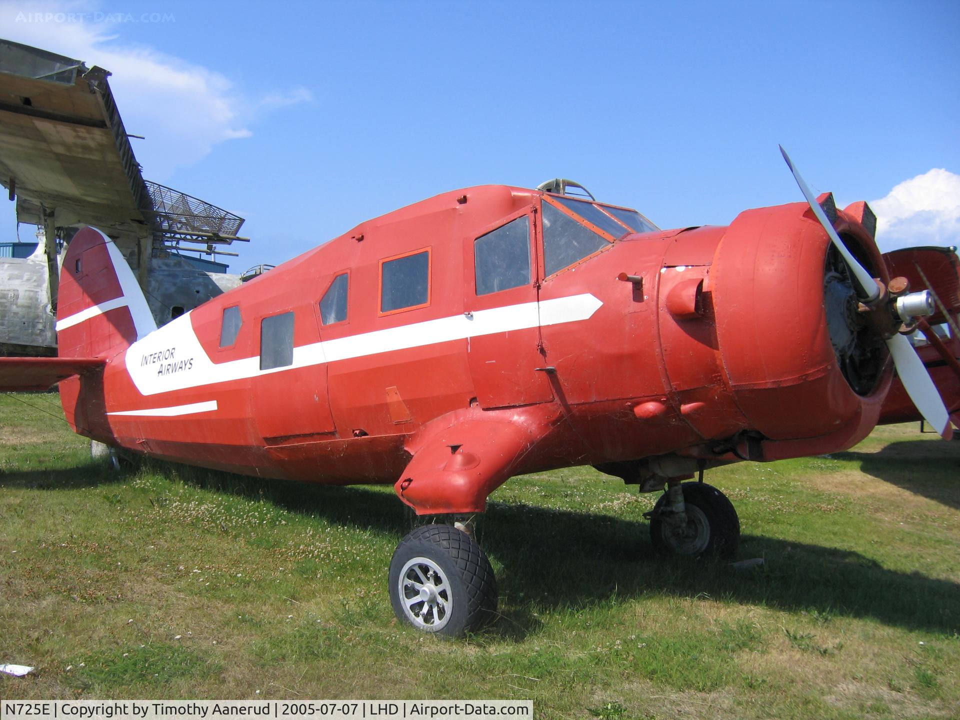 N725E, 1944 Noorduyn UC-64A Norseman C/N 507, Alaska Aviation Heritage Museum