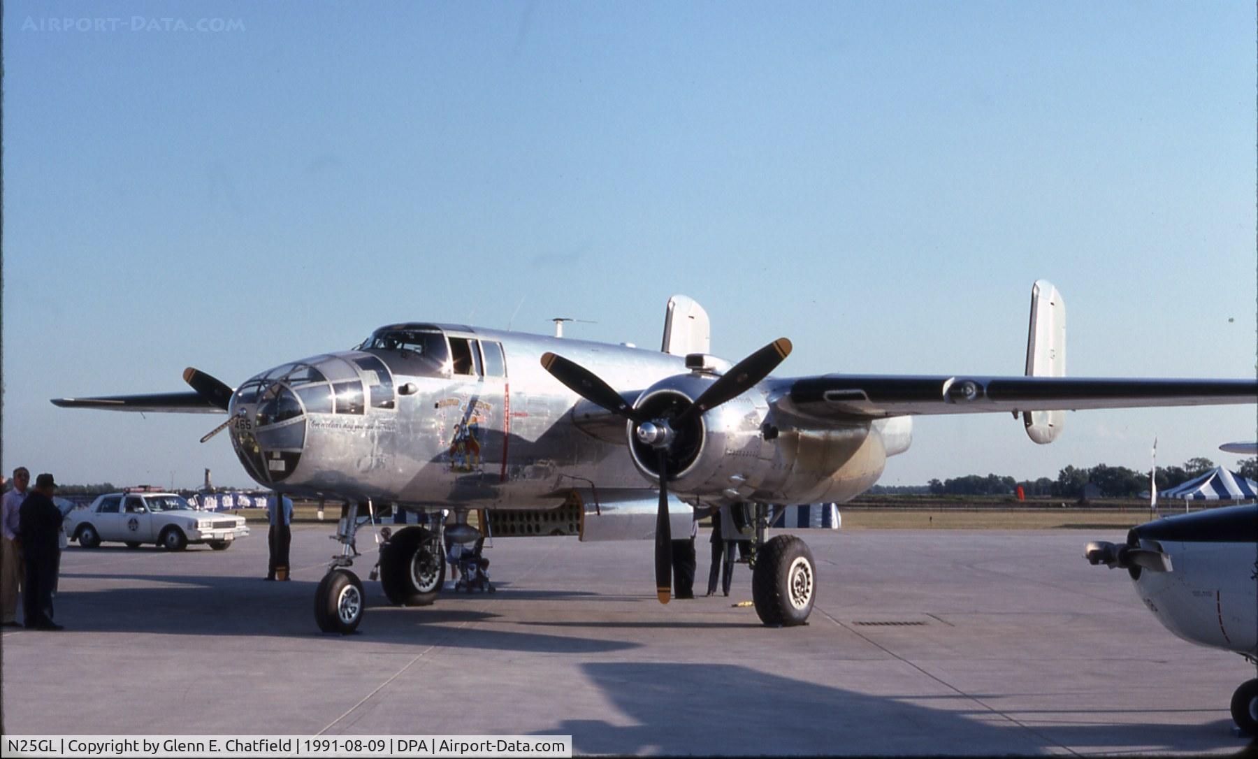 N25GL, 1944 North American TB-25N Mitchell C/N 44-29465 (108-32740), On the Planemaster's ramp