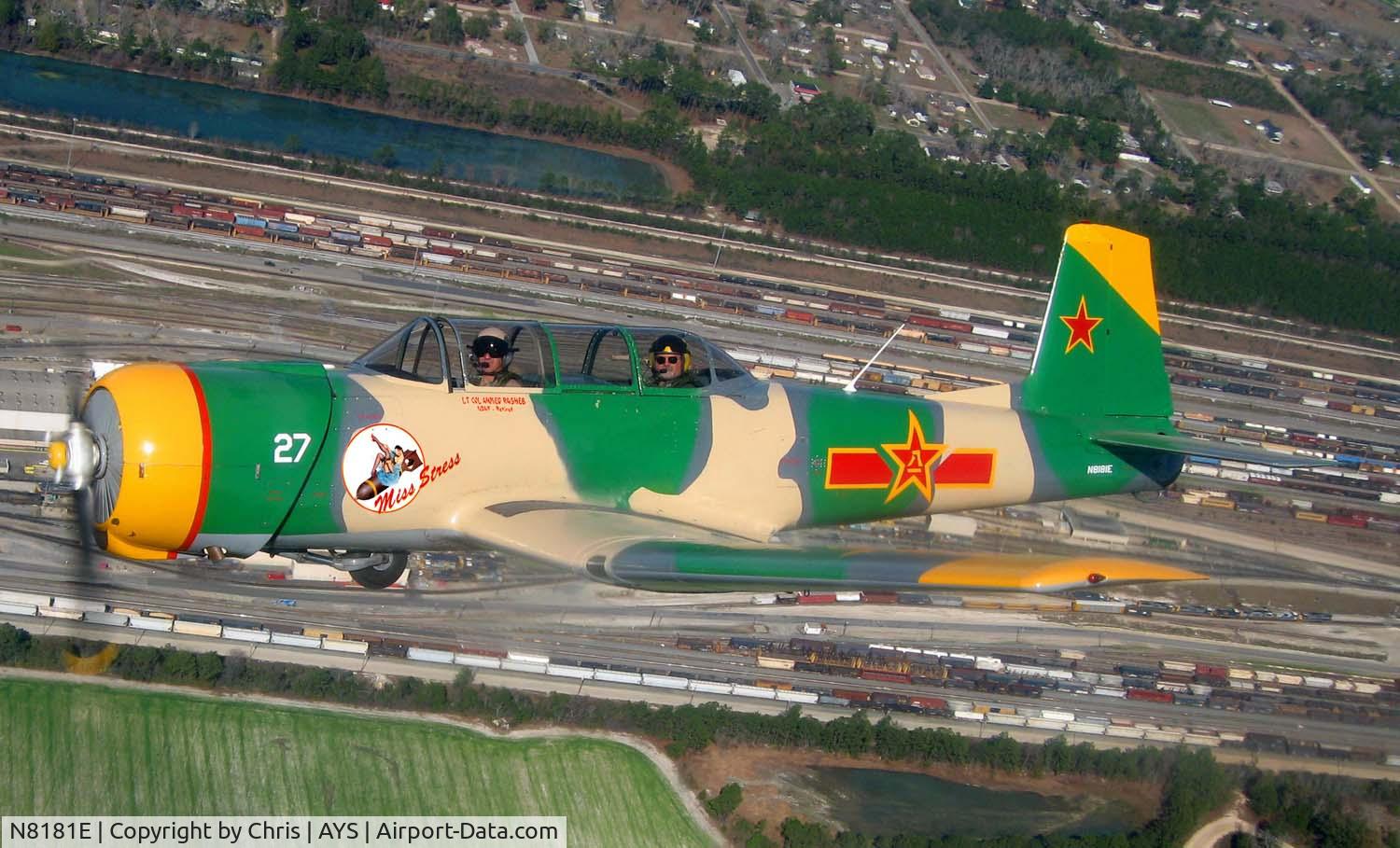 N8181E, Mooney M20A C/N 1452, Redstar formation Clinic