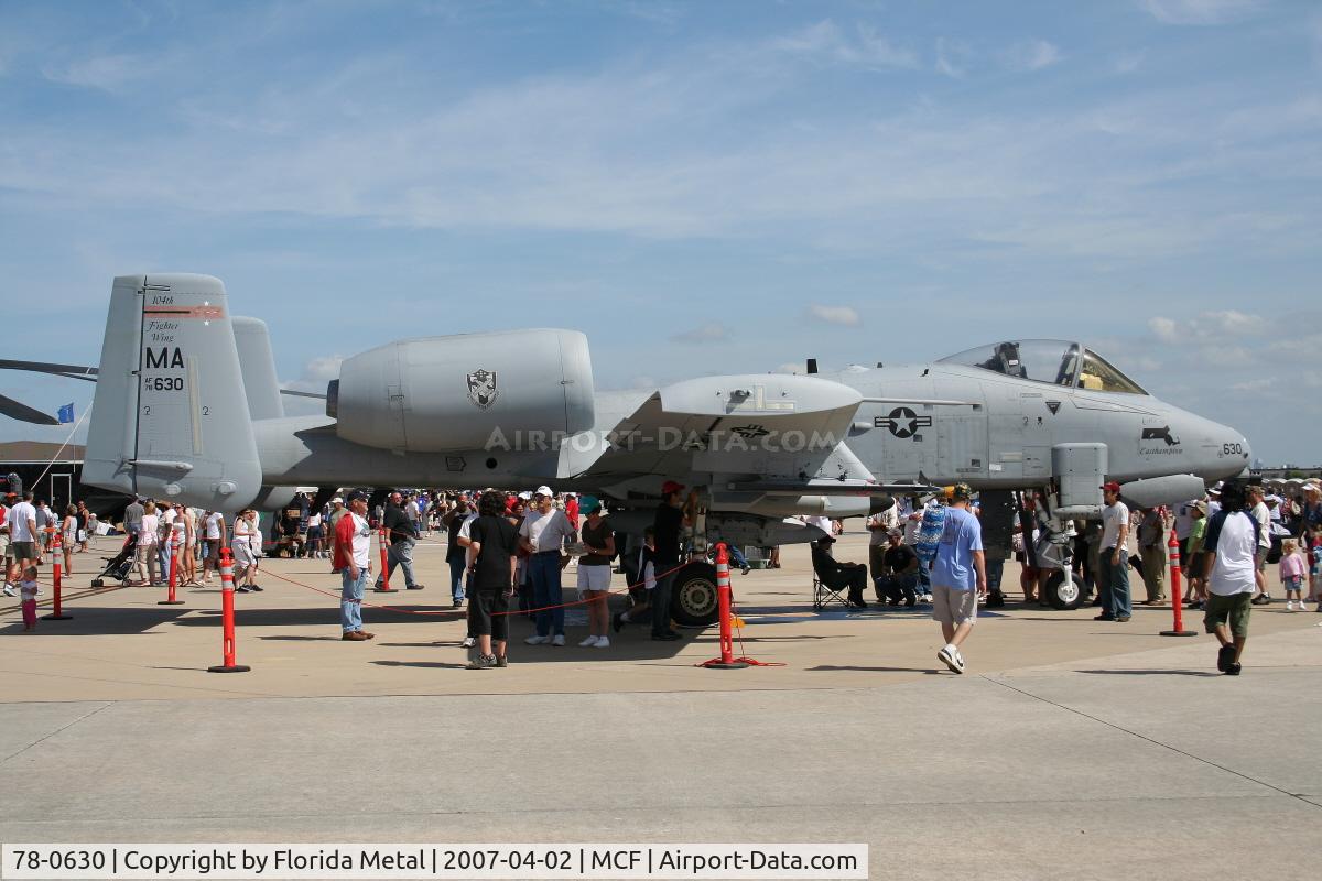 78-0630, 1978 Fairchild Republic A-10A Thunderbolt II C/N A10-0250, A-10