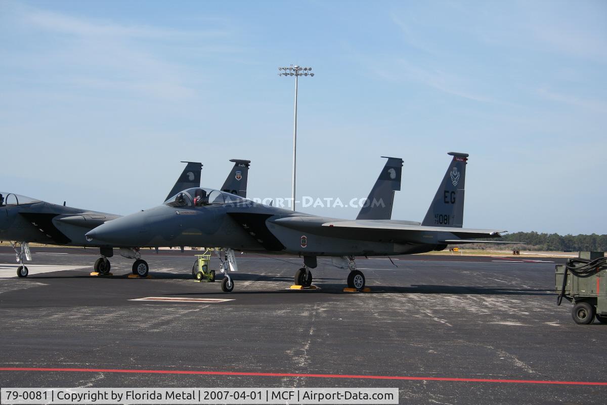79-0081, 1979 McDonnell Douglas F-15C Eagle C/N 0632/C150, F-15