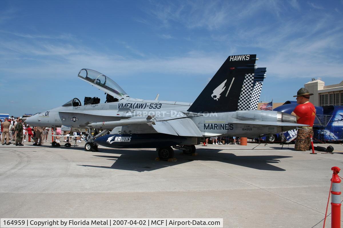 164959, McDonnell Douglas F/A-18D Hornet C/N 1259, F-18D