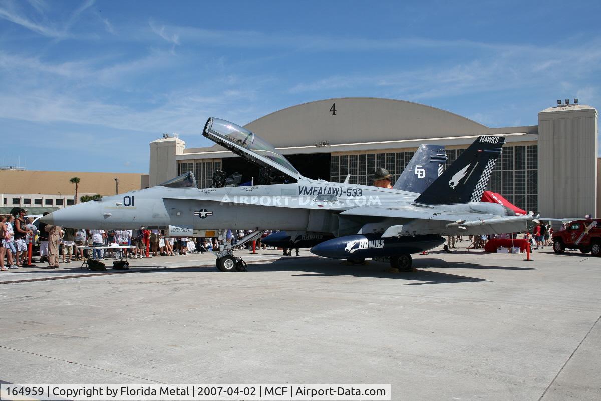 164959, McDonnell Douglas F/A-18D Hornet C/N 1259, F-18
