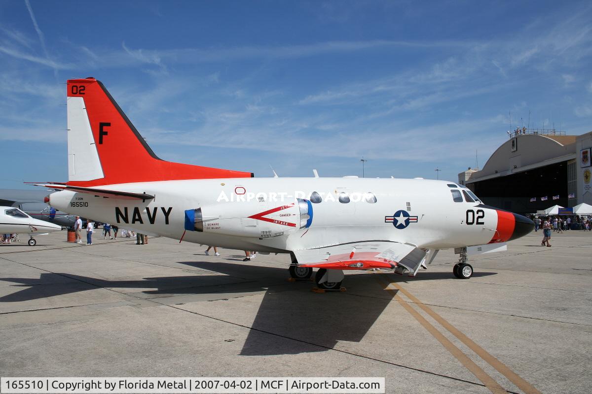 165510, Rockwell T-39N Sabreliner C/N 282-081, T-39