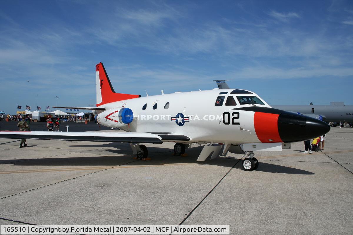 165510, Rockwell T-39N Sabreliner C/N 282-081, T-39