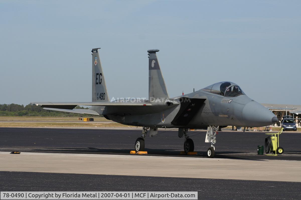 78-0490, 1978 McDonnell Douglas F-15C Eagle C/N 0472/C023, F-15