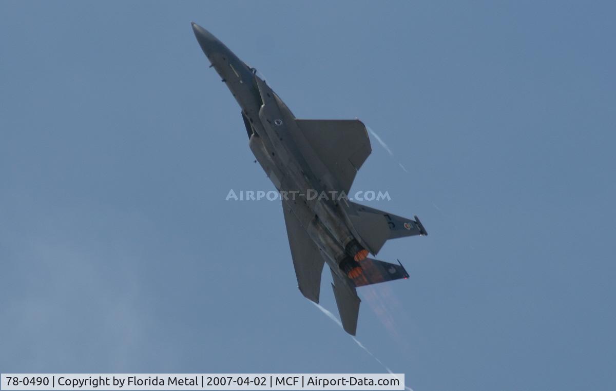 78-0490, 1978 McDonnell Douglas F-15C Eagle C/N 0472/C023, F-15