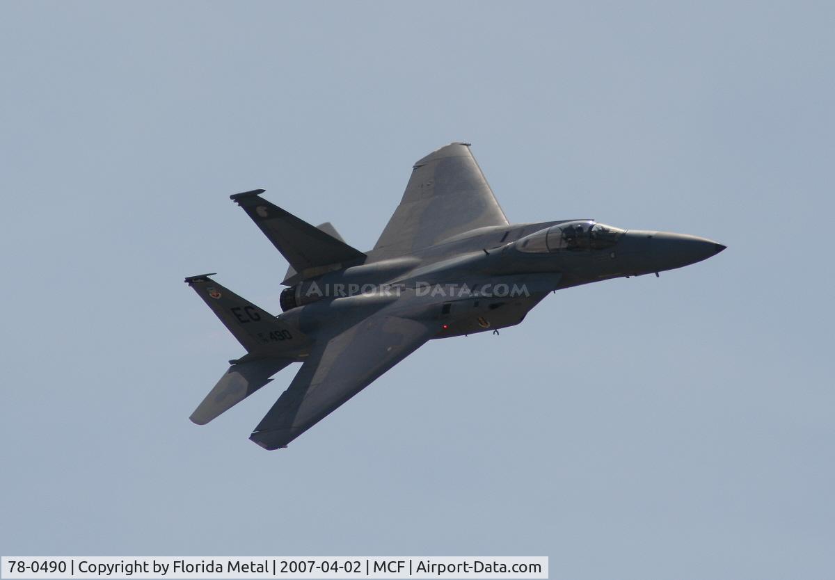 78-0490, 1978 McDonnell Douglas F-15C Eagle C/N 0472/C023, F-15