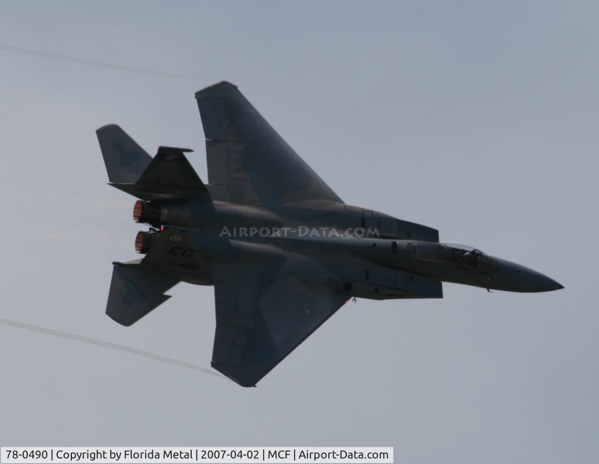 78-0490, 1978 McDonnell Douglas F-15C Eagle C/N 0472/C023, F-15