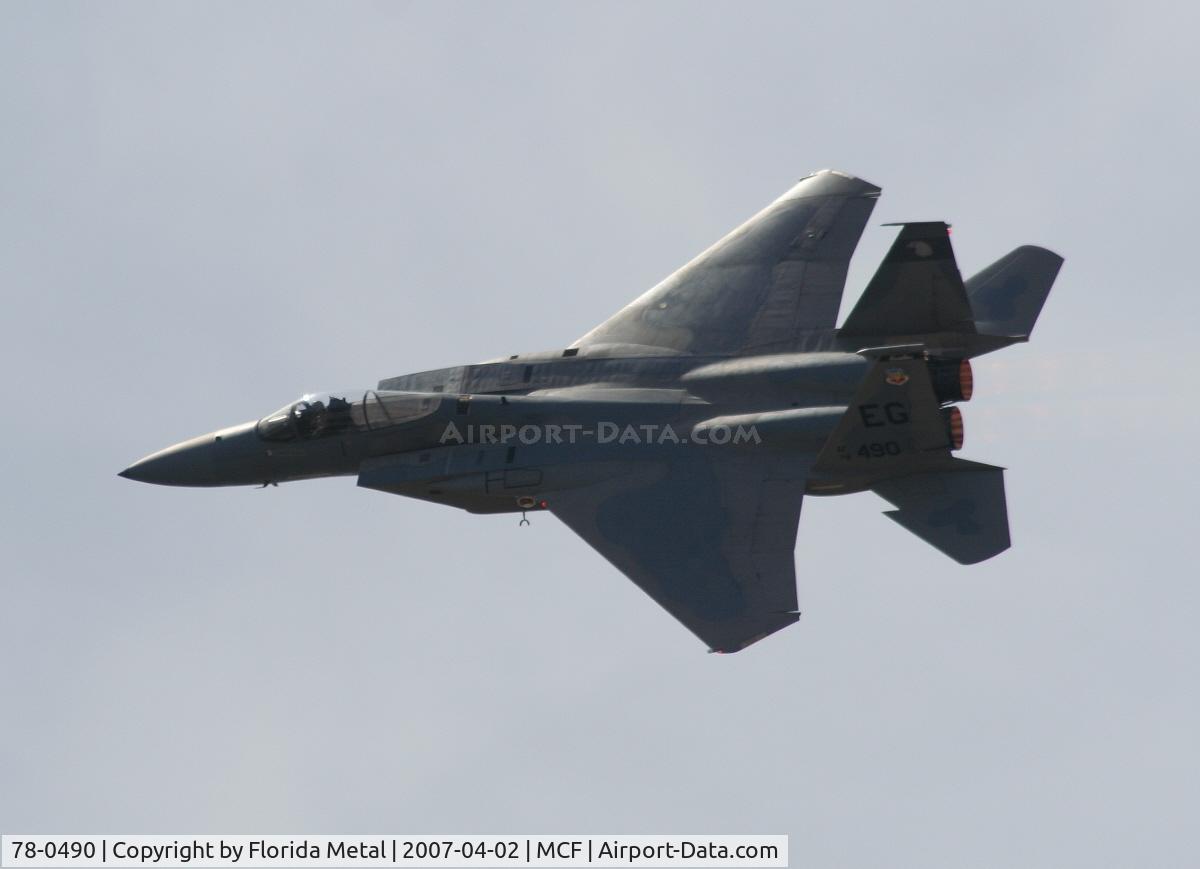 78-0490, 1978 McDonnell Douglas F-15C Eagle C/N 0472/C023, F-15