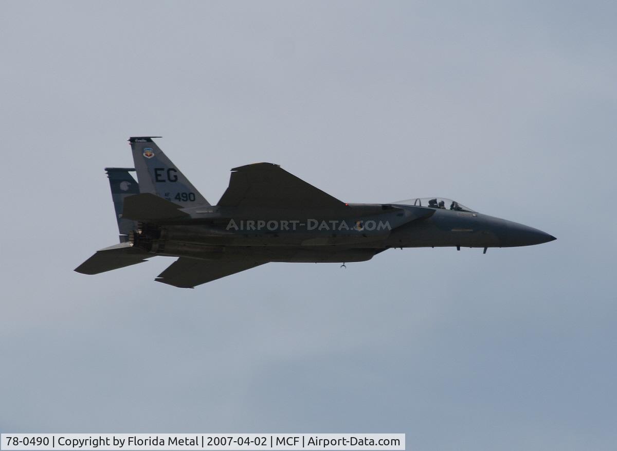 78-0490, 1978 McDonnell Douglas F-15C Eagle C/N 0472/C023, F-15