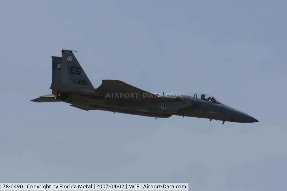 78-0490, 1978 McDonnell Douglas F-15C Eagle C/N 0472/C023, F-15